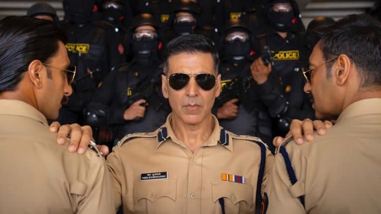 Sooryavanshi: Akshay Kumar Introduces us to Bollywood's Cop Universe with Ajay Devgn's Singham and Ranveer Singh's Simmba (View Pic) Sooryavanshi: Akshay Kumar Introduces us to Bollywood's Cop Universe with Ajay Devgn's Singham and Ranveer Singh's Simmba (View Pic)