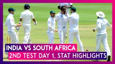 India vs South Africa Stat Highlights, 2nd Test 2019 Day 1: Mayank Agarwal Hits Hundred, IND 273/3
