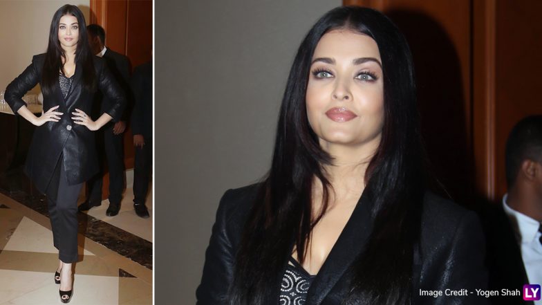 Yo or Hell No? Aishwarya Rai Bachchan's Semi Formal Avatar for Maleficent: Mistress of Evil Press Conference