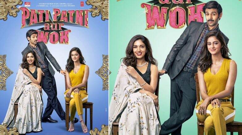 Check Out the New Posters of Pati Patni Aur Woh 