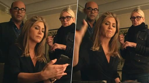 Jennifer Aniston Thanked For Insta Welcome By Throwing Her Phone