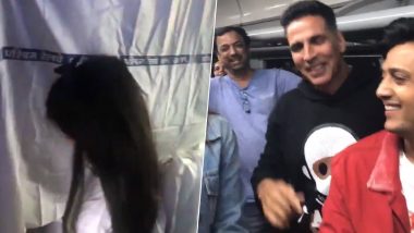 Akshay Kumar Shares a Glimpse of Daughter Nitara’s Train Journey From Housefull 4 Express (Watch Video)