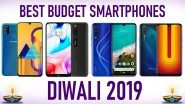 Diwali 2019 Best Budget Smartphones: Xiaomi Mi A3, Redmi 8, Samsung Galaxy M30s, Vivo U10 & Other Mobiles