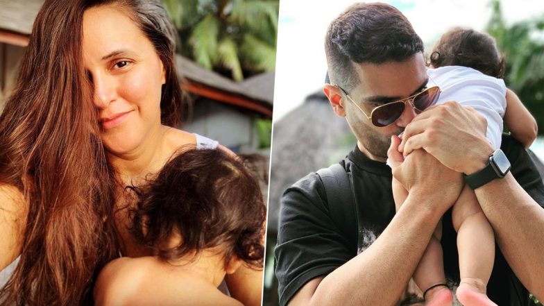 Neha Dhupia and Angad Bedi Share Cute Posts for Daughter Mehr as She Turns 11 Months Old! - See Pics 