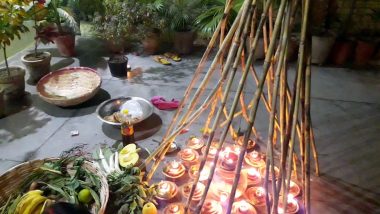 Chhath Puja 2019 Kosi Bharne ki Vidhi: How to Get Your Wish or Mannat Fulfilled by Filling Kosi While Observing Chhath Vrat (Watch Video)