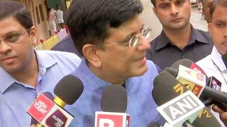 Maharashtra Assembly Elections 2019: BJP-Shiv Sena Alliance Will Win Around 225 Seats, Says Piyush Goyal