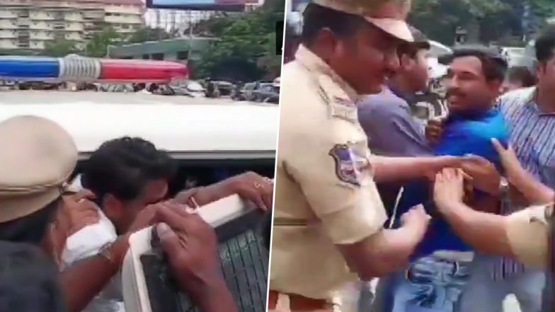 TSRTC Strike Enters Day 17, Several Congress Workers, RTC Workers Detained at Pragati Bhawan in Hyderabad