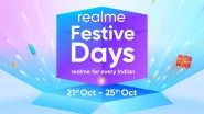 Realme Festive Days Sale 2019: Diwali Offers on Realme XT, Realme C2, Realme 5 Pro & Realme Buds Wireless