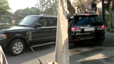 Sonia Gandhi Meets Congress Leader DK Shivakumar at Tihar Jail in Delhi