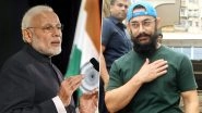 From Calling CM Narendra Modi &lsquo;Unpatriotic&rsquo; in 2005 to Hailing PM Modi As &lsquo;Inspiring&rsquo; in 2019, Aamir Khan Certainly Has Come a Long Way! (Watch Video)