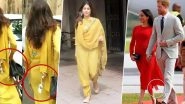 Janhvi Kapoor Had a Meghan Markle Moment! Dhadak Actress' Duppata had its Price Tag On (View Pics)
