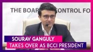 Sourav Ganguly Takes Over As BCCI President, Says Virat Kohli Most Important Man In Indian Cricket