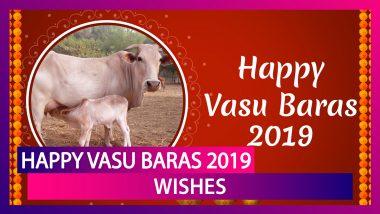 Happy Vasubaras 2019 Wishes: Govatsa Dwadashi Images, Vagh Baras Hike & WhatsApp Messages and Quotes