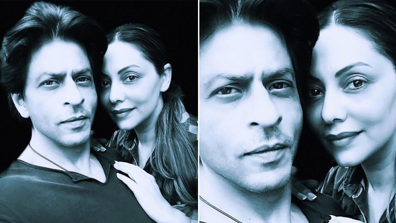 Shah Rukh Khan’s Wedding Anniversary Wish for Wife Gauri Will Reinstate Your Belief in Marriages (View Pic)