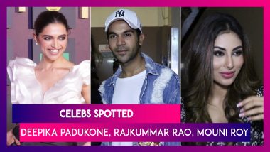 Deepika Padukone, John Abraham, Mouni Roy And Other B-Town Celebs Spotted
