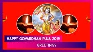 Happy Govardhan Puja 2019 Greetings: WhatsApp Messages, SMS, Quotes, Annakut Images and Wishes