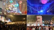 Diwali 2019: Arvind Kejriwal Government Organises Laser Show in Connaught Place to Encourage People Shun Crackers, See Pics