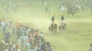 Bandi Chhor Diwas 2019: 'Nihang Singhs' Showcase Horse-Riding Skills at Sports Fair Organised in Amritsar (Watch Video)