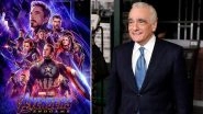 Avengers Endgame Writer Slams Martin Scorsese with an Epic Reply to His &lsquo;Marvel Movies Are Not Cinema&rsquo; Remark