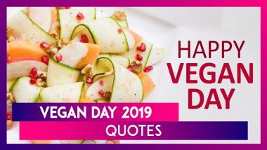 World Vegan Day 2019: Quotes And Messages To Practise The Veganism Lifestyle