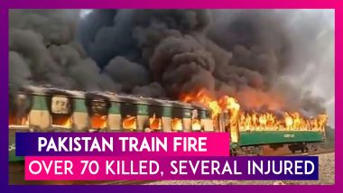 Pakistan Train Fire: Over 70 killed & Several Injured After Fire Breaks Out In Tezgam Express