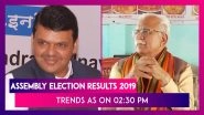 Assembly Election Results Trends At 2:30 PM: Maharashtra Retains Fadnavis, Haryana Axes Khattar?