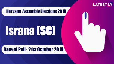 Israna (SC) Vidhan Sabha Constituency in Haryana: Sitting MLA, Candidates For Assembly Elections 2019, Results And Winners