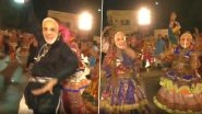 Navratri 2019: People Wear PM Narendra Modi Masks While Performing 'Garba' in Surat (Watch Video)