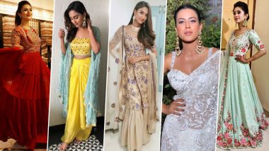 Diwali Fashion 2019: Nia Sharma, Erica Fernandes, Divyanka Tripathi, Shivangi Joshi and Krystle D’Souza Show Us How to Ace Ethnic Wear Game (View Pics)