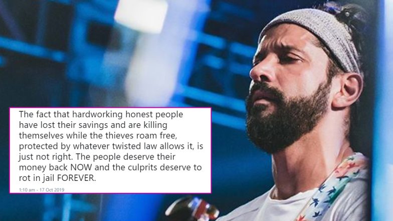 Farhan Akhtar Just Took a Dig on the PMC Bank Scam and His Cryptic Tweet Says It All