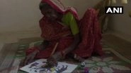 Madhya Pradesh: Paintings of 80-Year-Old Tribal Woman Jodhaiya Bai Baiga From Umaria on Exhibition at Milan in Italy