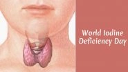 World Iodine Deficiency Day 2020 Date and Theme: Know History and Significance of The Observance