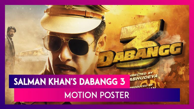 Salman Khan Confirms His Eid 2020 Release Radhe Via Dabangg 3 Motion Poster
