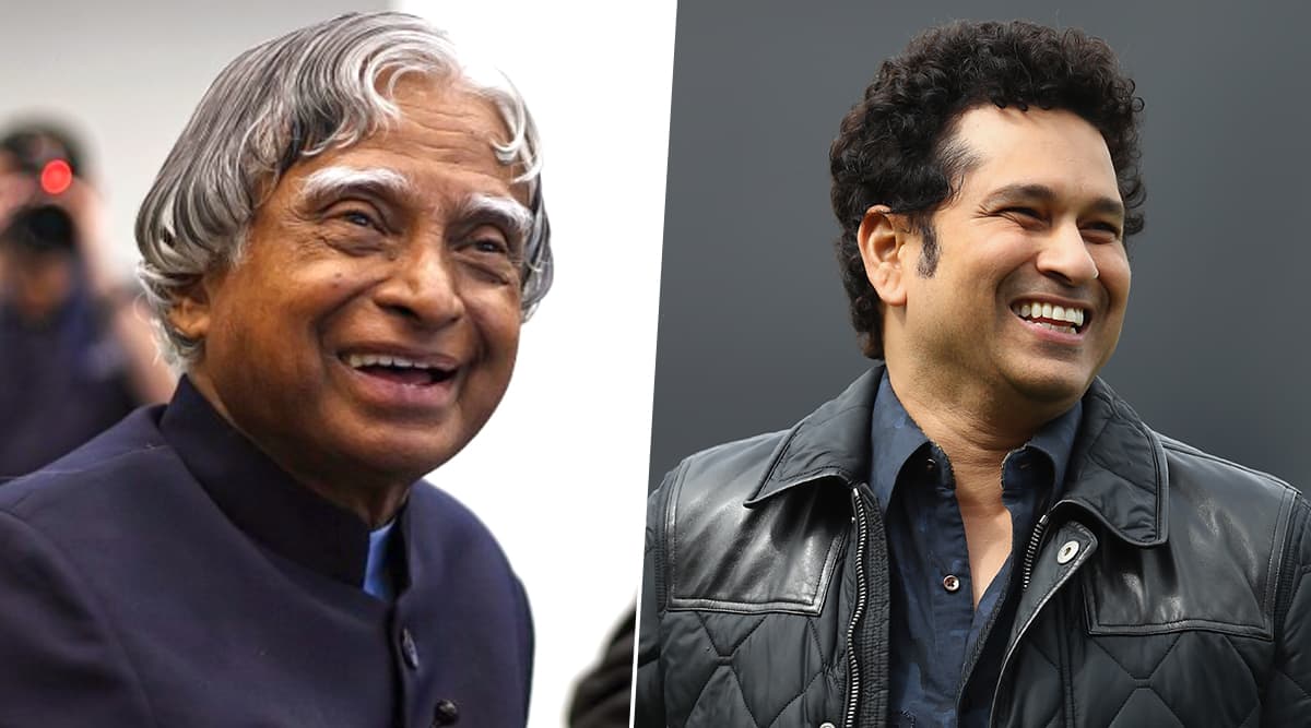 Sachin Tendulkar Wishes On APJ Abdul Kalam's 88th Birth Anniversary, Calls Former President ‘An Inspiration for Our Future Generations’ Sachin Tendulkar Wishes On APJ Abdul Kalam's 88th Birth Anniversary, Calls Former President ‘An Inspiration for Our Future Generations’