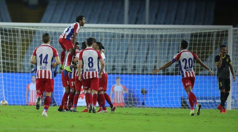 ISL 2019 ATK vs Hyderabad FC Result: Kolkata Manage Massive 5–0 Victory Over HFC