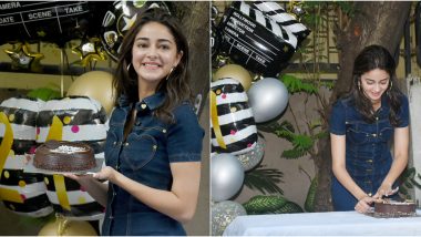 Ananya Panday is All Smiles as She Celebrates Her 21st Birthday With the Media (See Pics)