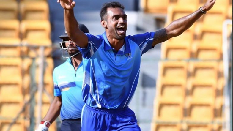 Karnataka Clinch Vijay Hazare Trophy 2019–20 Title After Defeating Tamil Nadu in Final, Twitterati Hail Abhimanyu Mithun’s Hat-Trick; KL Rahul’s Batting