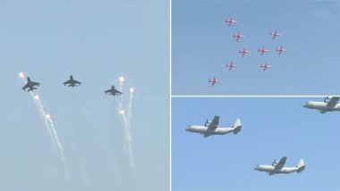 Air Force Day 2019: Wing Commander Abhinandan Varthaman, Balakot Air Strike Heroes Participate in Flypast - Watch Video