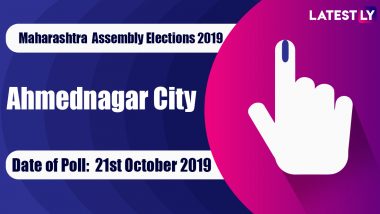 Ahmednagar City Vidhan Sabha Constituency Election Result 2019 in Maharashtra: Sangram Arunkaka Jagtap of NCP Wins MLA Seat in Assembly Polls