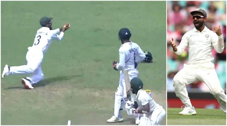 Ajinkya Rahane Takes Stunning Catch at First Slip to Dismiss Temba Bavuma 