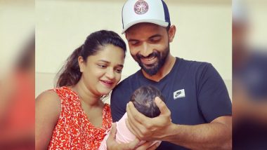 Ajinkya Rahane and Radhika Dhopavkar’s First Photo With Their New-Born Baby Girl Will Melt Your Heart, See Instagram Post