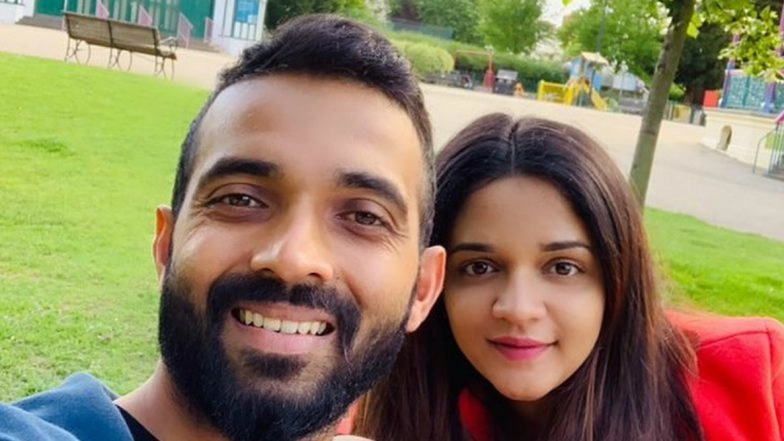 Ajinkya Rahane’s Wife Radhika Dhopavkar Delivers a Baby Girl, Harbhajan Singh Congratulates Proud Parents on Twitter!