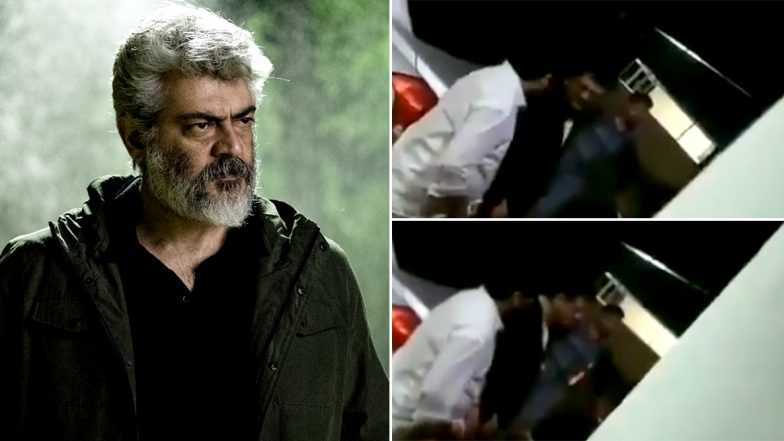 Thala 60: Ajith Kumar’s Black Hair Look in His Upcoming Video Gets LEAKED? (Watch Video)