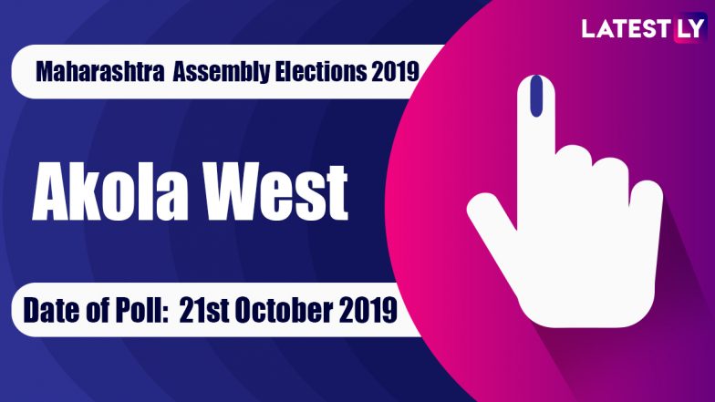 Akola West Vidhan Sabha Constituency in Maharashtra: Sitting MLA, Candidates For Assembly Elections 2019, Results And Winners