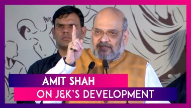 Amit Shah: Jammu & Kashmir Will Be One Of The Most Developed States Within 10 Years