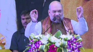 'Article 370 and West Bengal Have Special Connection', Says Amit Shah at Kolkata Rally; Home Minister Invokes Syama Prasad Mookerjee