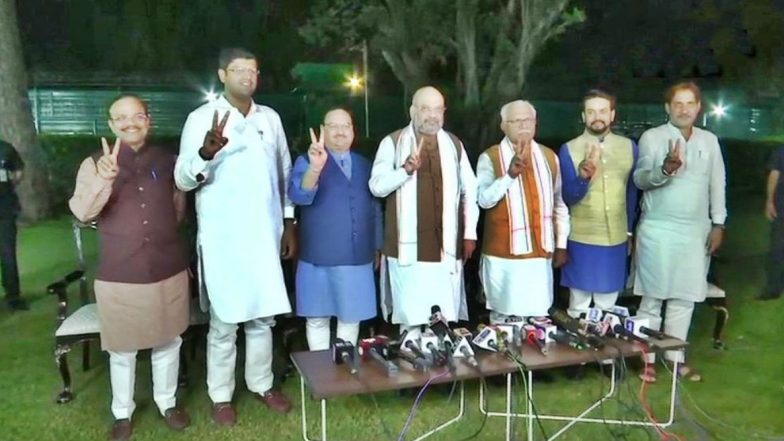 Haryana: BJP-JJP to Stake Claim to Form Government Today, Dushyant Chautala Likely to be Deputy CM
