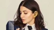 Anushka Sharma Takes &lsquo;Gold Earring&rsquo; to Another Level for Vogue Women of the Year 2019 Awards (View Pics)