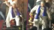 Asaduddin Owaisi Dances to the Tune of 'Miya Bhai' During 2019 Maharashtra Assembly Election Campaign, Watch Viral Video