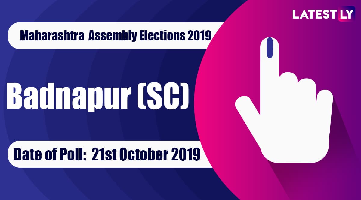 Badnapur (SC) Vidhan Sabha Constituency Election Result 2019 in Maharashtra: Kuche Narayan Tilakchand of BJP Wins MLA Seat in Assembly Polls Badnapur (SC) Vidhan Sabha Constituency Election Result 2019 in Maharashtra: Kuche Narayan Tilakchand of BJP Wins MLA Seat in Assembly Polls